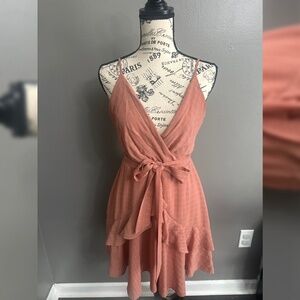 Trixxi Women’s Medium Blush Pink Dress